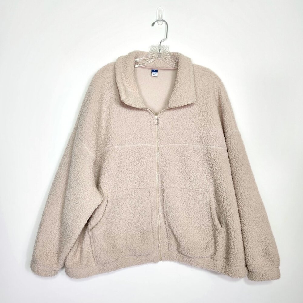 Ladies Old Navy Sherpa Jacket - Size 2X